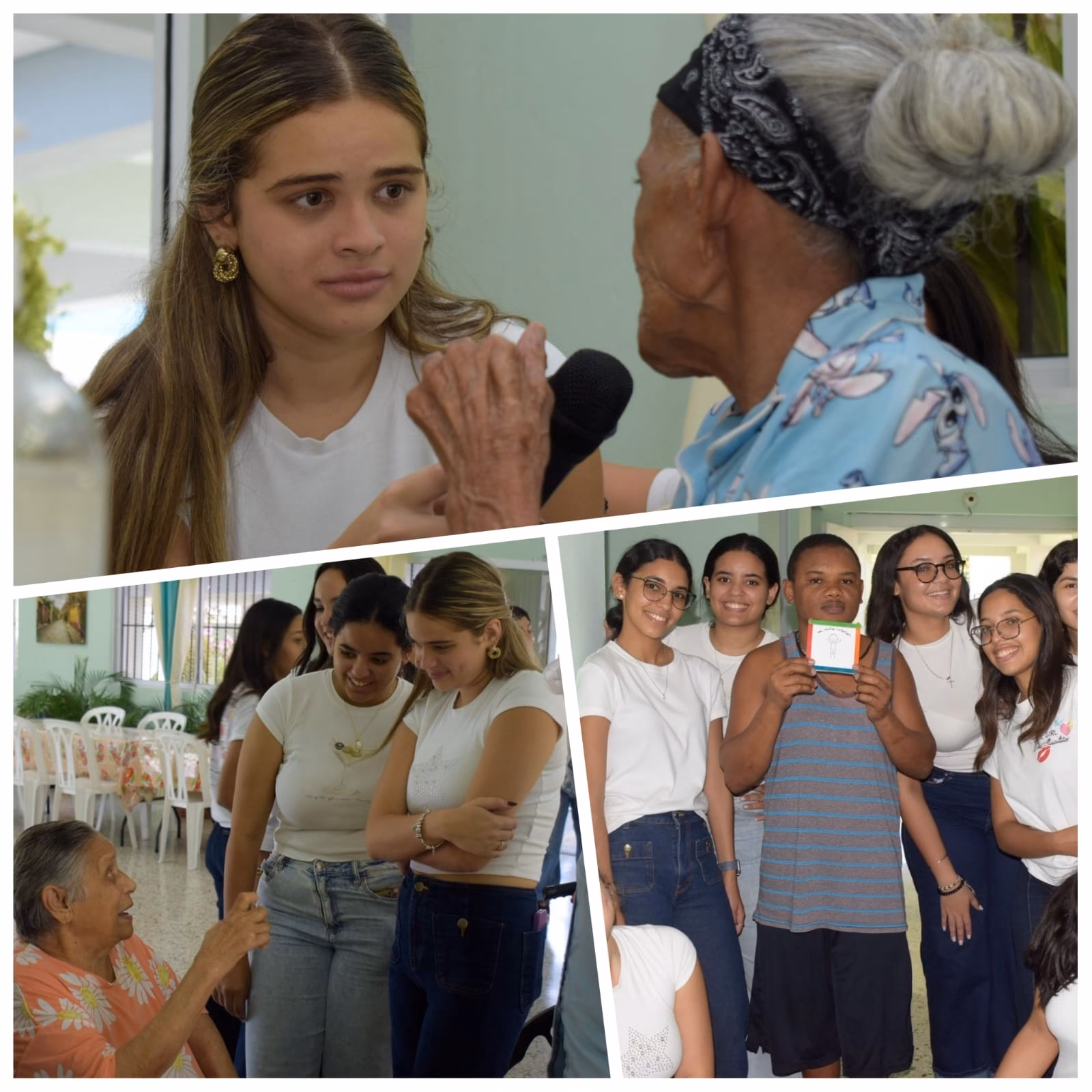 Fundación Héroes de la Salud y estudiantes de UNIBE llevan esperanza y acompañamiento emocional al Leprocomio de Nigua