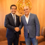 Omar Fernández fortalece vínculos entre RD y Paraguay en encuentro con presidente del Senado