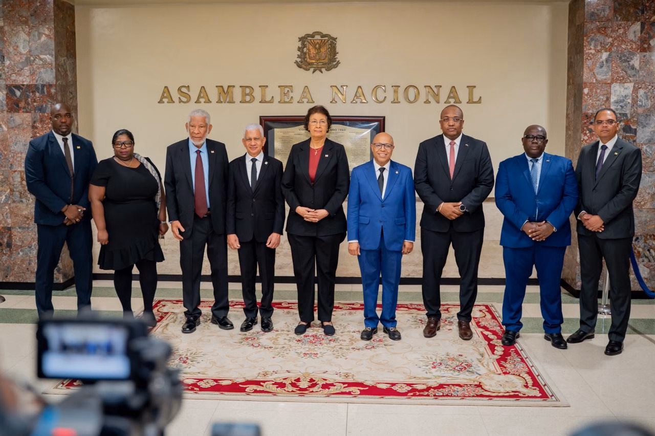 Congreso Nacional recibe a la presidenta de Surinam, Jennifer Geerlings-Simons