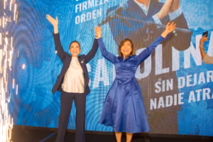 Carolina recibe apoyo de Geanilda Vásquez: “Vamos a construir y vamos a ganar